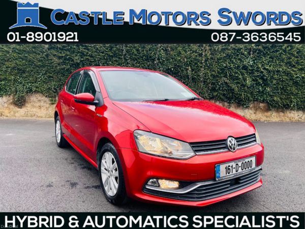 Volkswagen Polo Hatchback, Petrol, 2016, Red
