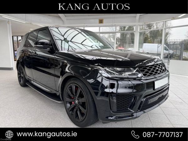 Land Rover Range Rover Sport Estate, Petrol Plug-in Hybrid, 2020, Black