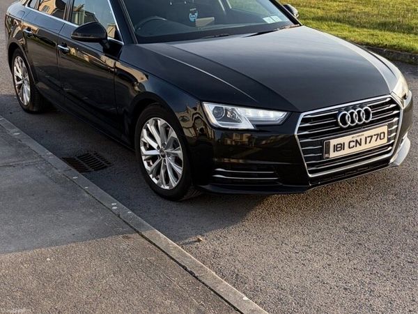 Audi A4 Saloon, Diesel, 2018, Black