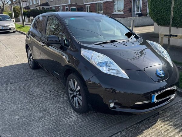 Nissan Leaf Hatchback, Electric, 2014, Black