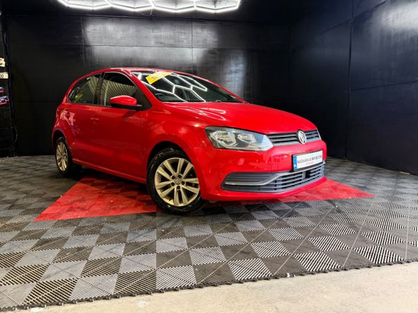 Volkswagen Polo Hatchback, Petrol, 2016, Red