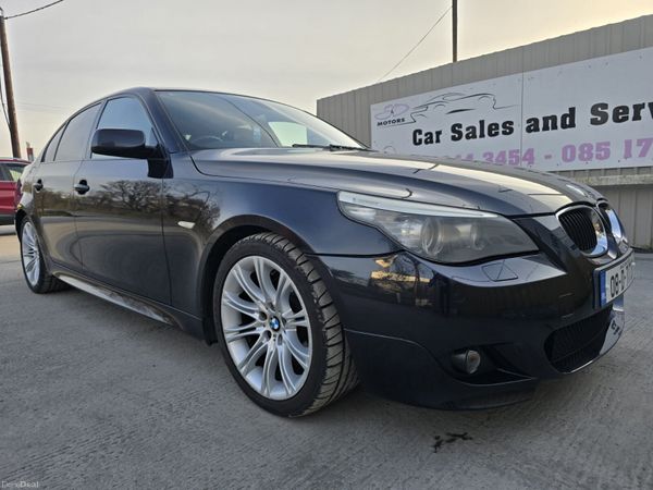 BMW 5-Series Saloon, Diesel, 2008, Black