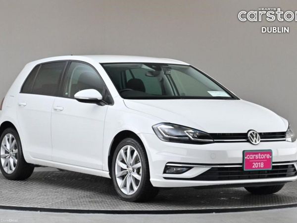 Volkswagen Golf Hatchback, Petrol, 2018, White