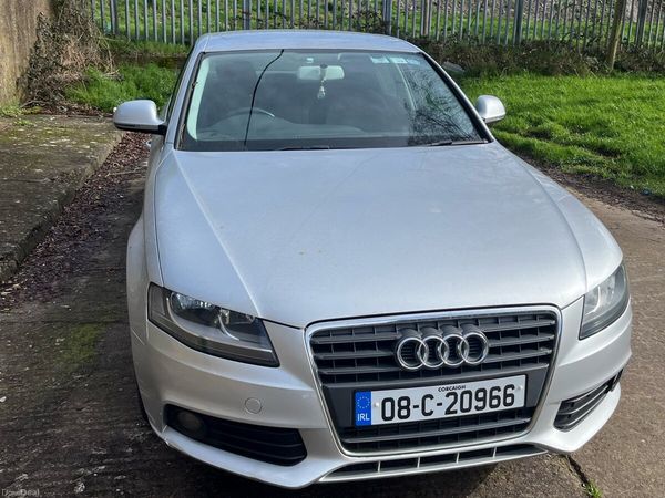 Audi A4 Saloon, Petrol, 2008, Silver