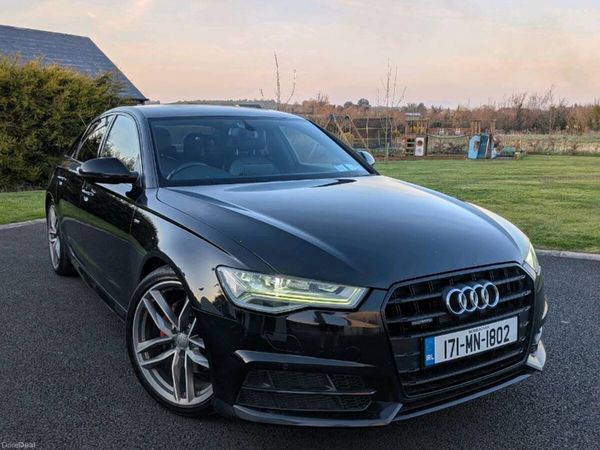 Audi A6 Saloon, Diesel, 2017, Black