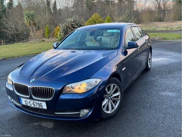 BMW 5-Series Saloon, Diesel, 2012, Blue