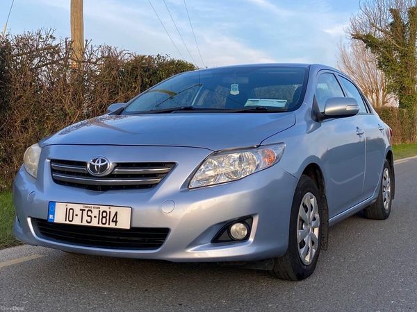 Toyota Corolla Saloon, Petrol, 2010, Blue