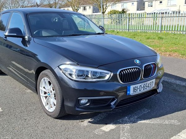 BMW 1-Series Hatchback, Petrol, 2016, Black