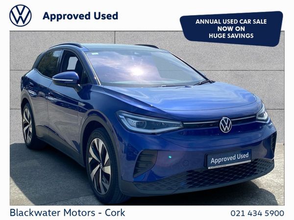 Volkswagen ID.4 SUV, Electric, 2022, Blue