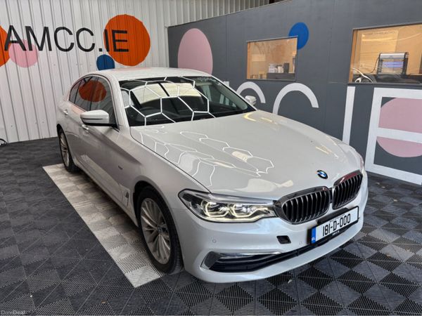 BMW 5-Series Saloon, Diesel, 2018, White