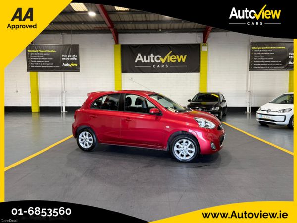Nissan Micra Hatchback, Petrol, 2017, Red