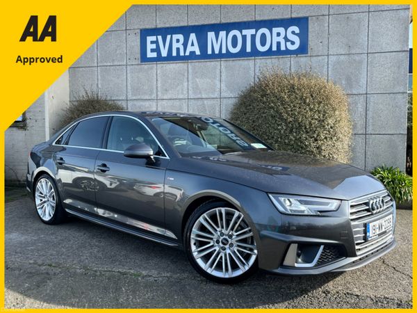 Audi A4 Saloon, Petrol, 2019, Grey