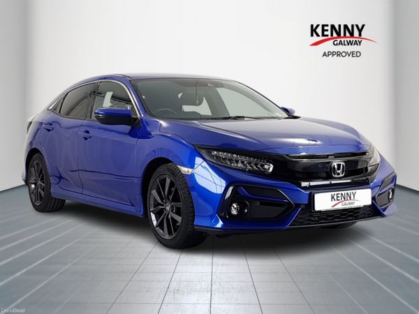 Honda Civic Hatchback, Petrol, 2021, Blue