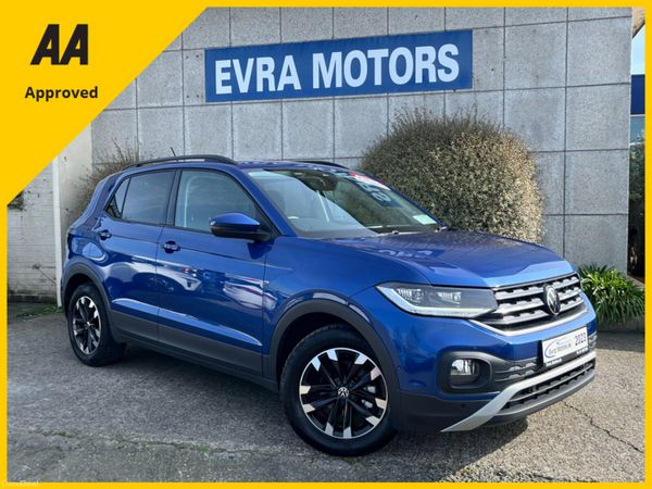 Volkswagen T-Cross SUV, Petrol, 2023, Blue