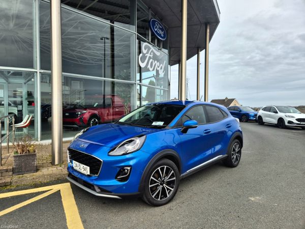 Ford Puma MPV, Petrol Hybrid, 2024, Blue