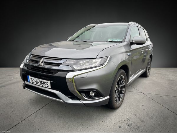 Mitsubishi Outlander SUV, Petrol Plug-in Hybrid, 2015, Grey