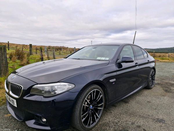 BMW 5-Series Saloon, Diesel, 2014, Black