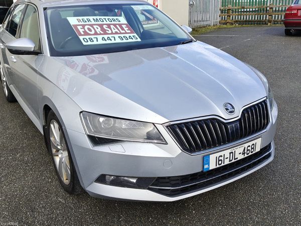 Skoda Superb Estate, Diesel, 2016, Silver