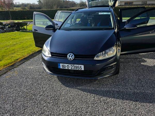 Volkswagen Golf Estate, Diesel, 2016, Blue