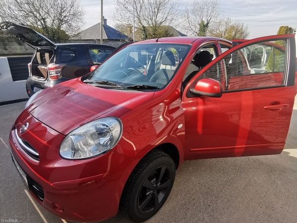 Nissan Micra Hatchback, Petrol, 2012, Red
