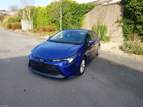 Toyota Corolla Saloon, Petrol Hybrid, 2020, Blue