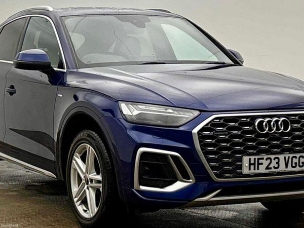 Audi Q5 SUV, Diesel Hybrid, 2023, Blue