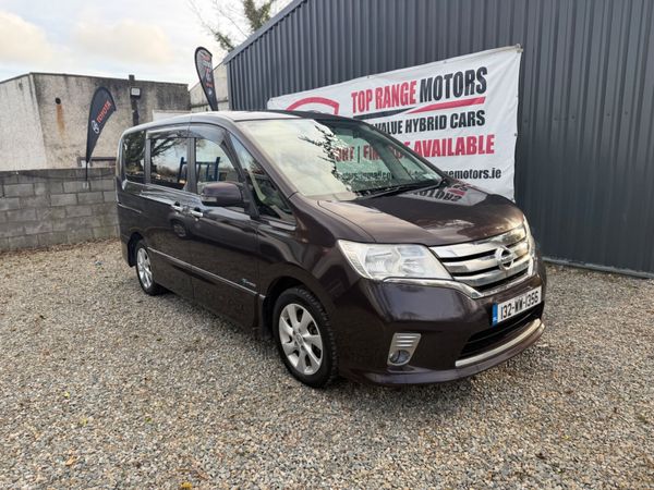 Nissan Serena MPV, Petrol Hybrid, 2013, Purple