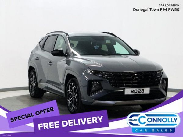Hyundai Tucson SUV, Petrol Hybrid, 2023, Grey