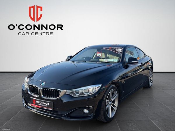 BMW 4-Series Coupe, Diesel, 2015, Black