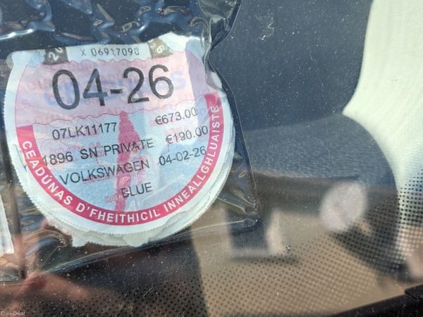 Volkswagen Jetta Saloon, Diesel, 2007, Blue