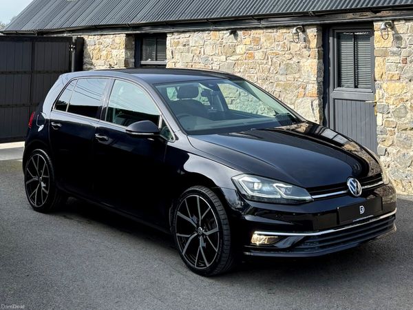 Volkswagen Golf Hatchback, Petrol, 2018, Black