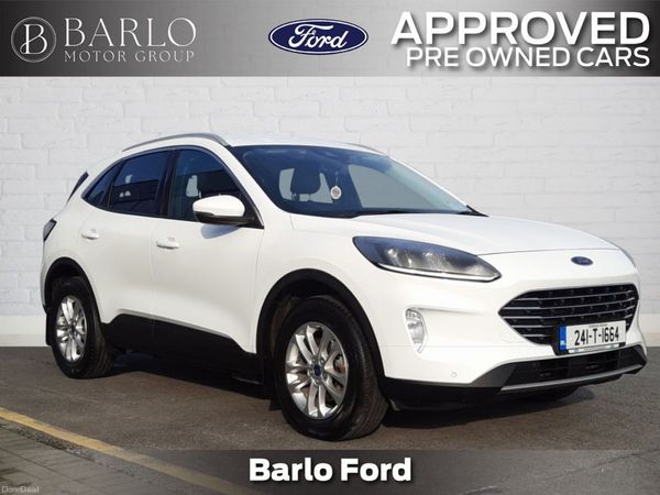 Ford Kuga SUV, Petrol Plug-in Hybrid, 2024, White