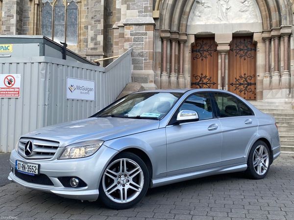 Mercedes-Benz C-Class Saloon, Petrol, 2007, Silver
