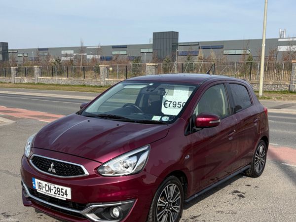 Mitsubishi Mirage Hatchback, Petrol, 2016, Red