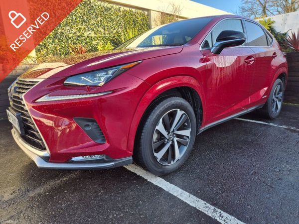 Lexus NX SUV, Petrol Hybrid, 2020, Red