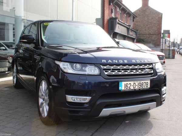 Land Rover Range Rover Sport SUV, Diesel, 2016, Blue