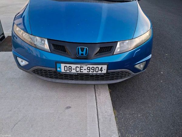 Honda Civic Hatchback, Diesel, 2008, Blue