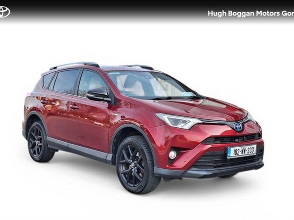 Toyota RAV4 SUV, Petrol Hybrid, 2018, Red
