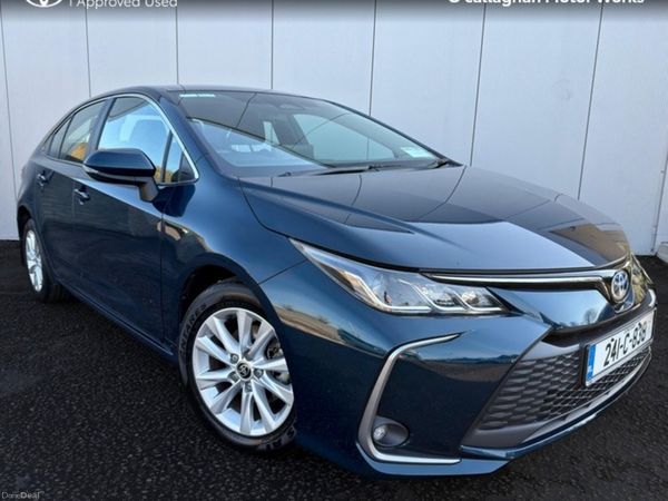Toyota Corolla Saloon, Petrol Hybrid, 2024, Blue