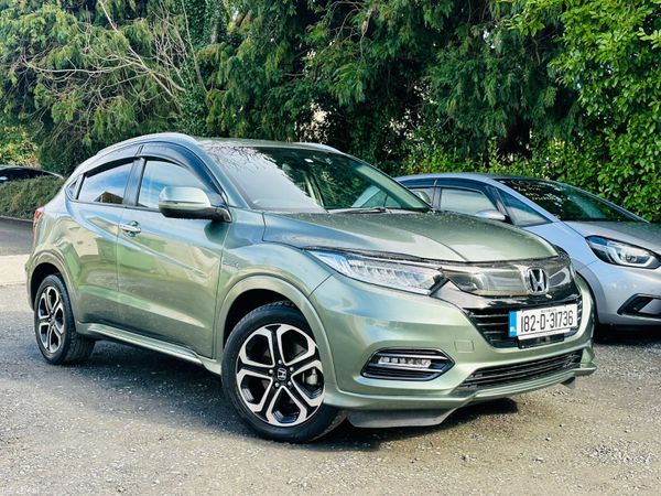 Honda Vezel SUV, Petrol Hybrid, 2018, Green