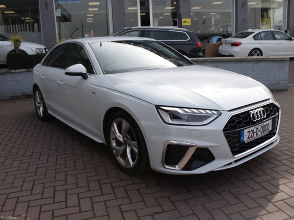 Audi A4 Saloon, Petrol, 2022, White
