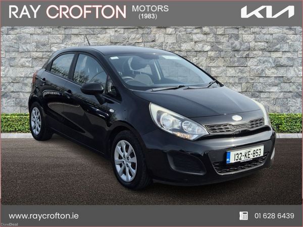 Kia Rio Hatchback, Diesel, 2013, Black