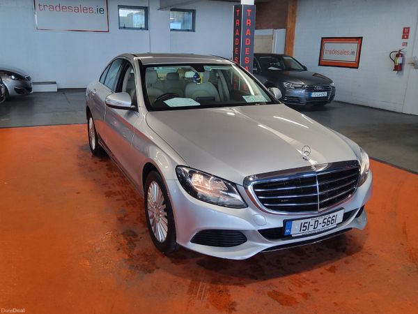 Mercedes-Benz C-Class Saloon, Diesel, 2015, Silver