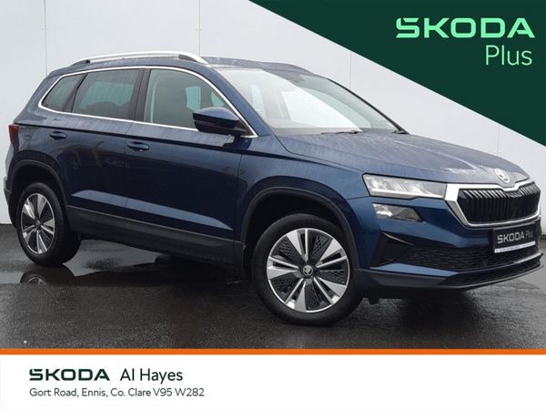 Skoda Karoq SUV, Petrol, 2024, Blue