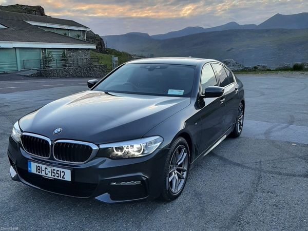 BMW 5-Series Saloon, Diesel, 2018, Grey