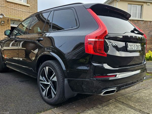 Volvo XC90 SUV, Petrol Plug-in Hybrid, 2020, Black