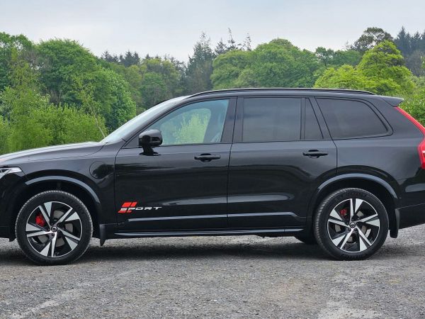 Volvo XC90 SUV, Petrol Plug-in Hybrid, 2020, Black