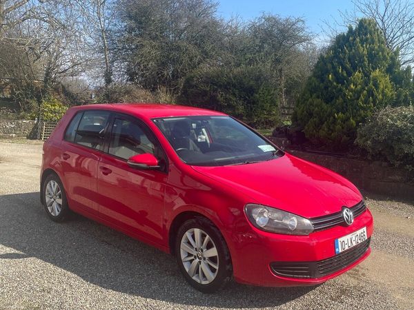 Volkswagen Golf Hatchback, Diesel, 2010, Red