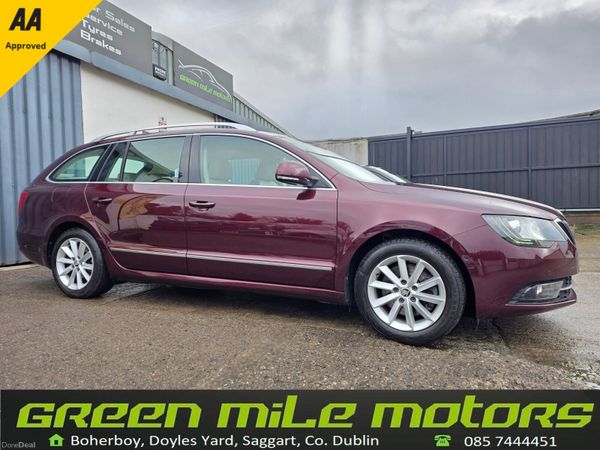 Skoda Superb Estate, Diesel, 2014, Red