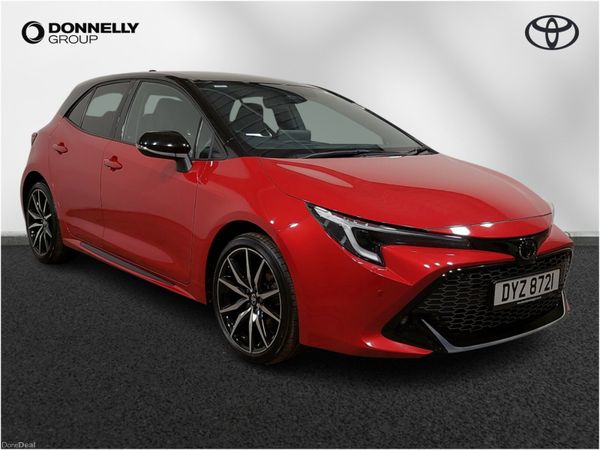 Toyota Corolla Hatchback, Petrol Hybrid, 2023, Red